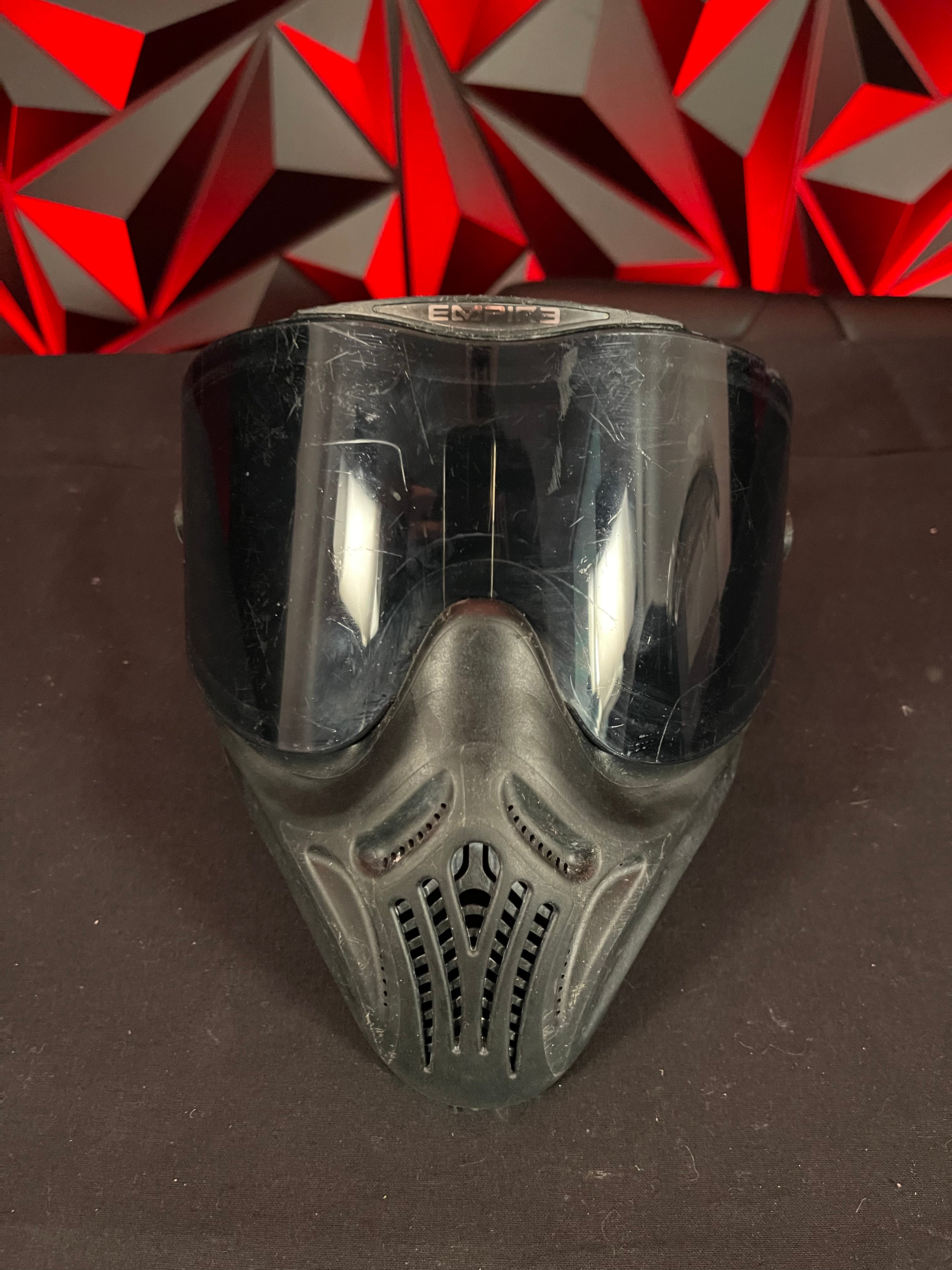 Used Empire E-Vents Paintball Mask - Black