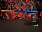 Used Dye DSR+ Paintball Gun - Polished Blue/Polished Gold w/ IM Pro Kit