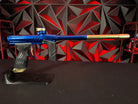 Used Dye DSR+ Paintball Gun - Polished Blue/Polished Gold w/ IM Pro Kit