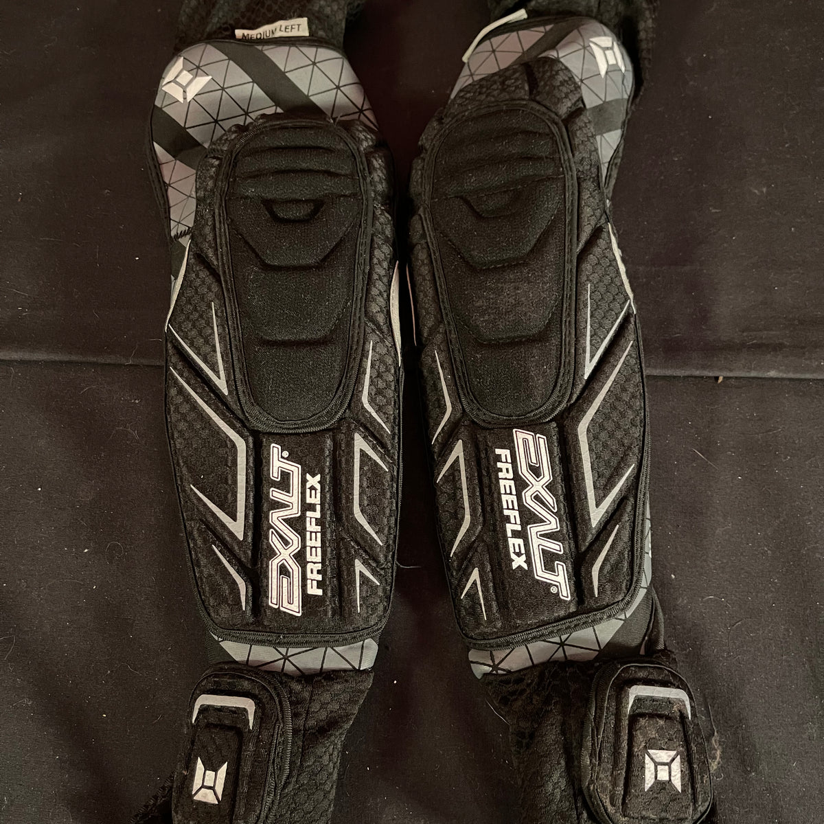 Exalt Paintball FreeFlex Genouillères Noir XL Exalt Paintball FreeFlex Genouillères Noir XL