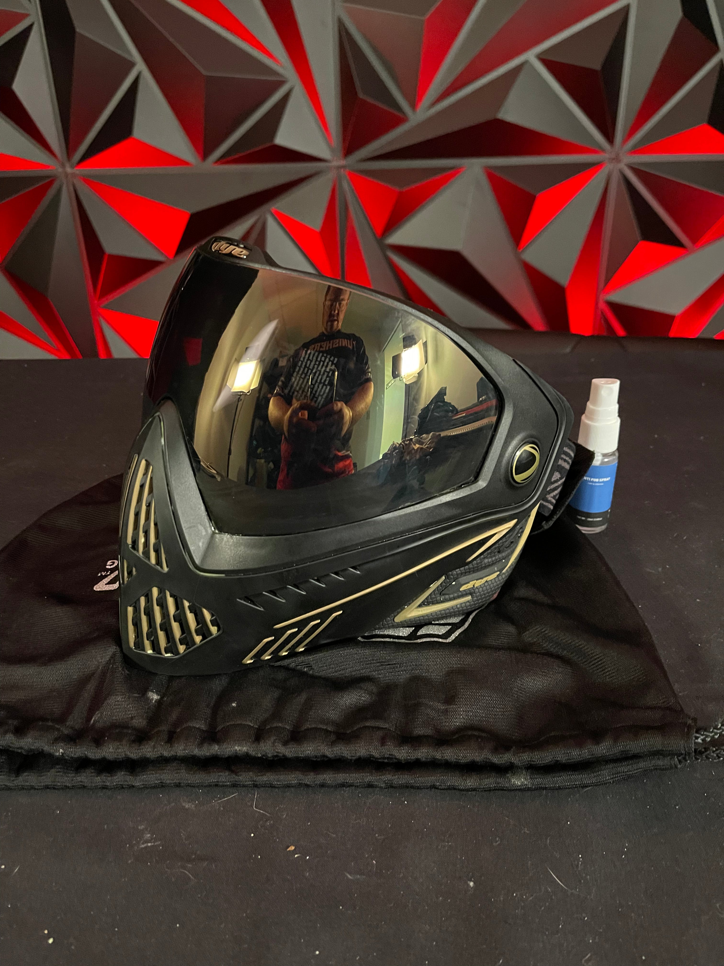 Used Dye I5 Paintball Goggle - Onyx Gold