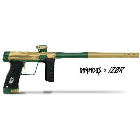 Infamous Limited Edition Diamond Skull Paintball Gun - Electrum