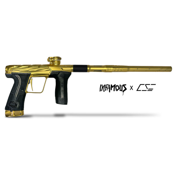 Infamous Edition Planet Eclipse CS3 Paintball Gun - Cartel (All Gold)