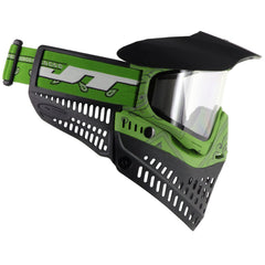 JT Proflex Paintball Mask - LE Bandana Series - Slime Green w/ Clear & Smoke Lens