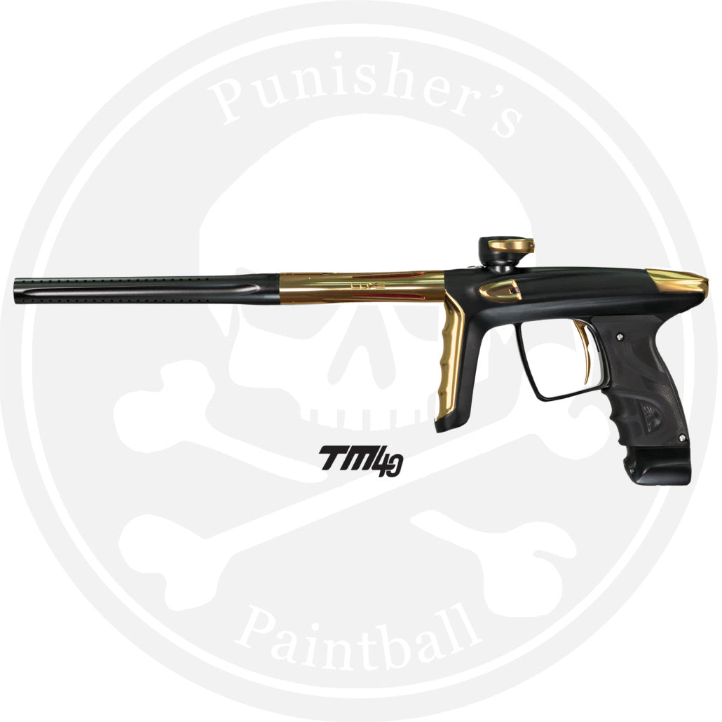 DLX Luxe TM40 Paintball Gun - Dust Black/Polished Gold