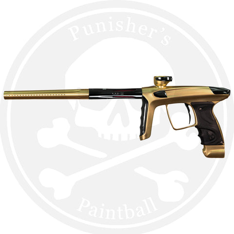 DLX Luxe TM40 Paintball Gun - Dust Gold/Polished Black