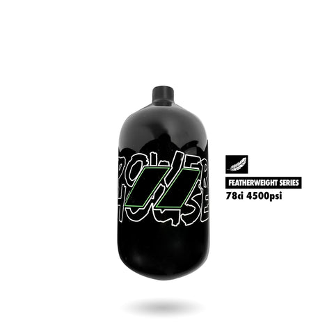 Infamous/Powerhouse™ “Featherweight” Air Tank 78CI (BOTTLE ONLY)