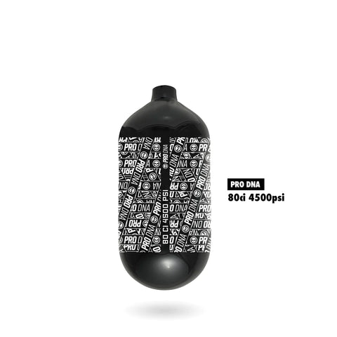Infamous Pro DNA Skeleton Air Hyperlight Paintball Tank (Bottle Only) 80ci / 4500psi