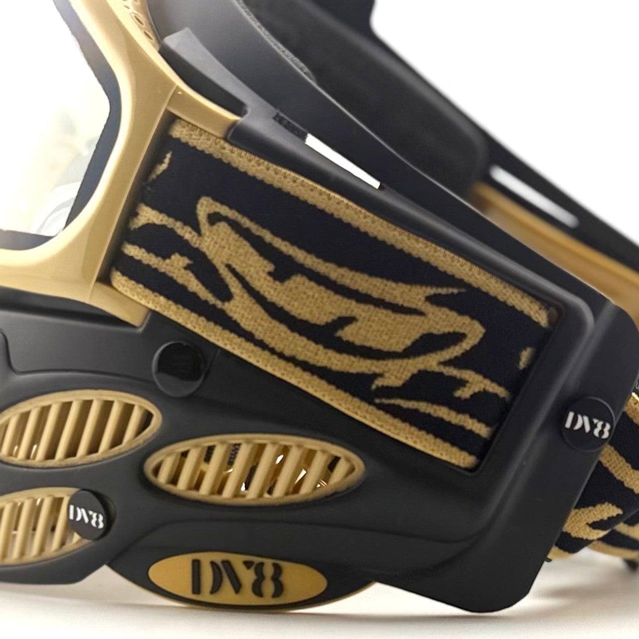 JT Spectra Flex 8 - Sandstorm w/Clear Lens & Black DV8 Ears