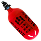 HK Army "Extra Lite" Carbon Fiber Tank - Pro Reg - RUSH - 80/4500 PSI - Red/Black