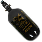 HK Army "Extra Lite" Carbon Fiber Tank - Standard Reg - RUSH - 80/4500 PSI - Black/Gold