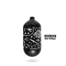 Infamous Sinaloa Sniper Skeleton Air Hyperlight Paintball Tank - Black (Bottle Only) 80ci / 4500psi