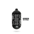 Infamous Sinaloa Sniper Skeleton Air Hyperlight Paintball Tank - Black (Bottle Only) 80ci / 4500psi