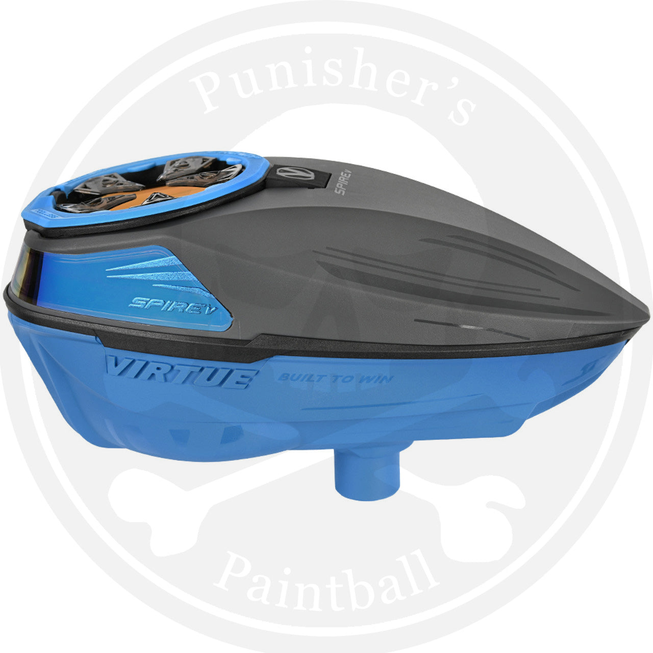 Virtue Spire 5 Paintball Loader - Deep Ocean