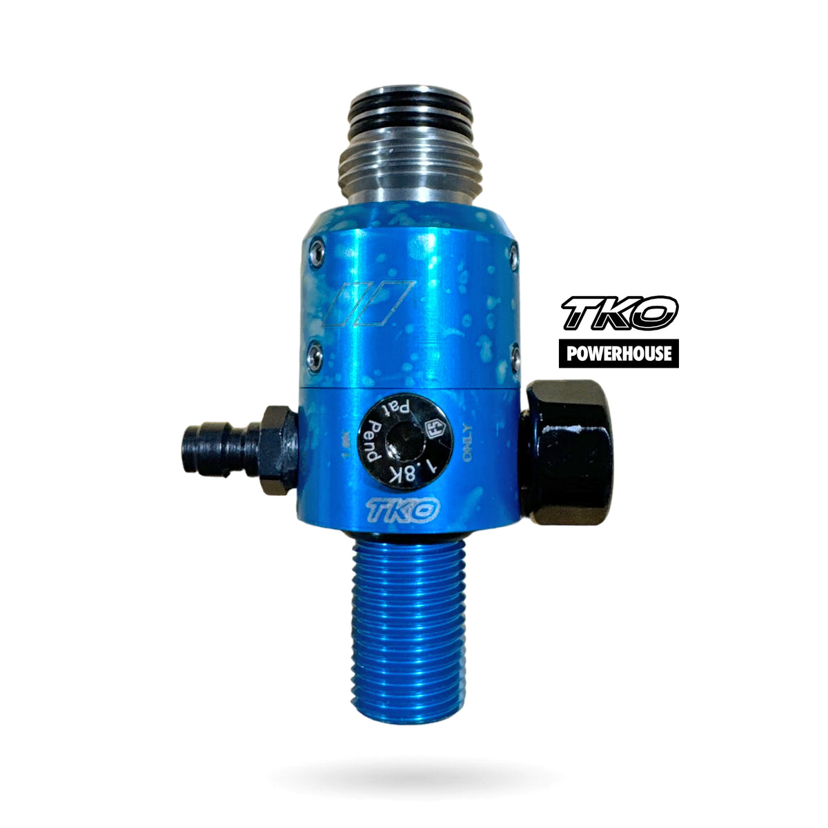 Powerhouse TKO Tank Regulator - Light Blue Acid