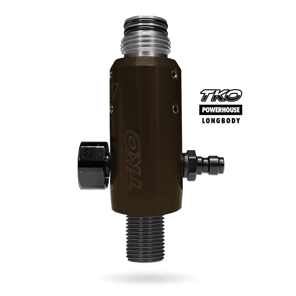 Powerhouse TKO "Longbody" Tank Regulator - Brown