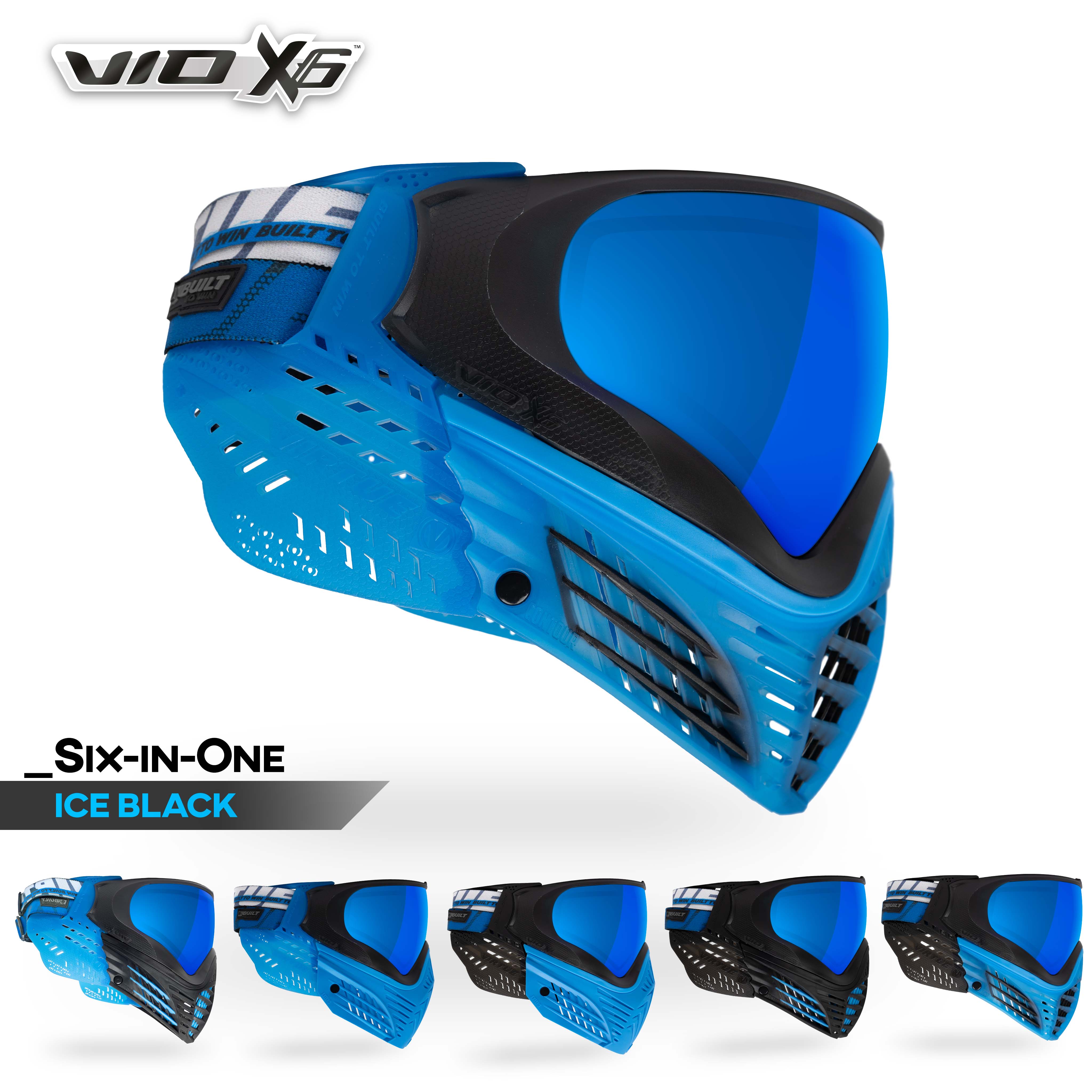 Virtue Vio X6 Paintball Mask - Choose Your Color!