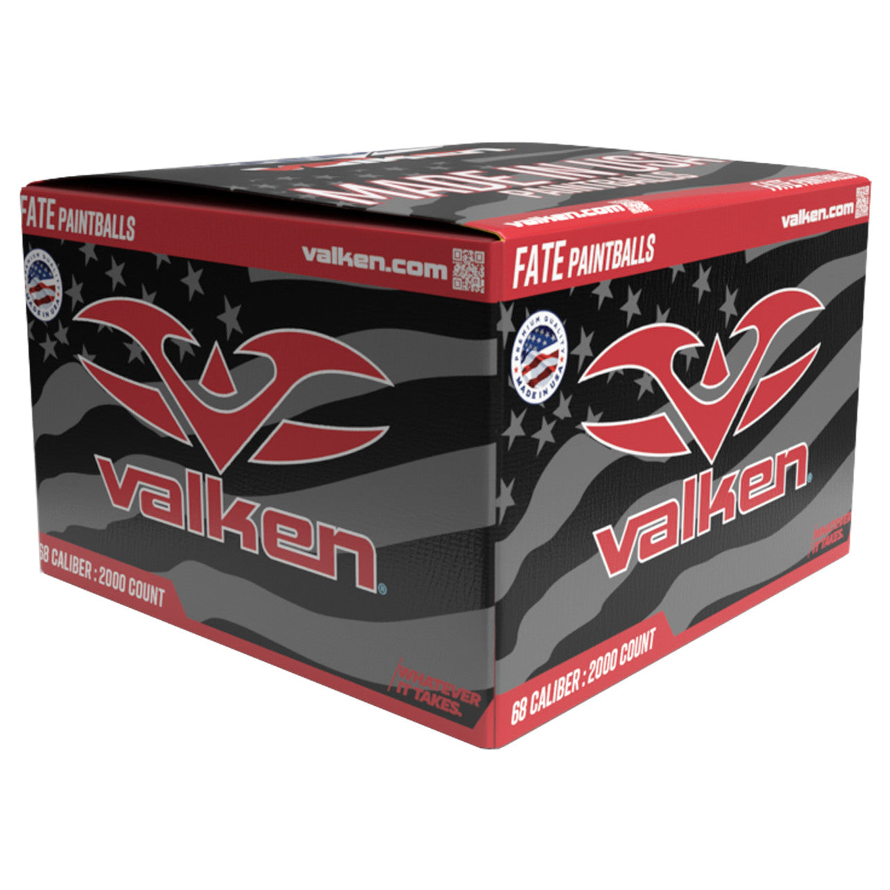 Valken Fate 0.68 Cal Paintballs - 2000 Count