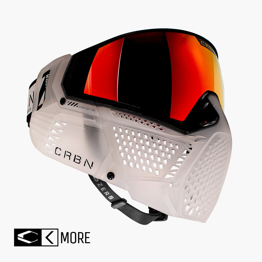Carbon ZERO Pro Paintball Mask - Clear Carbon ZERO Pro Paintball Mask - Clear
