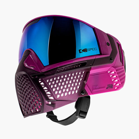 Carbon ZERO Pro Paintball Mask - Less Coverage - Violet