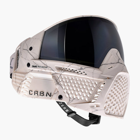 Carbon ZERO GRX Paintball Mask - Less Coverage - LE Fractured Bone