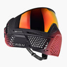 Carbon ZERO GRX Paintball Mask - Less Coverage - LE Halftone Pink