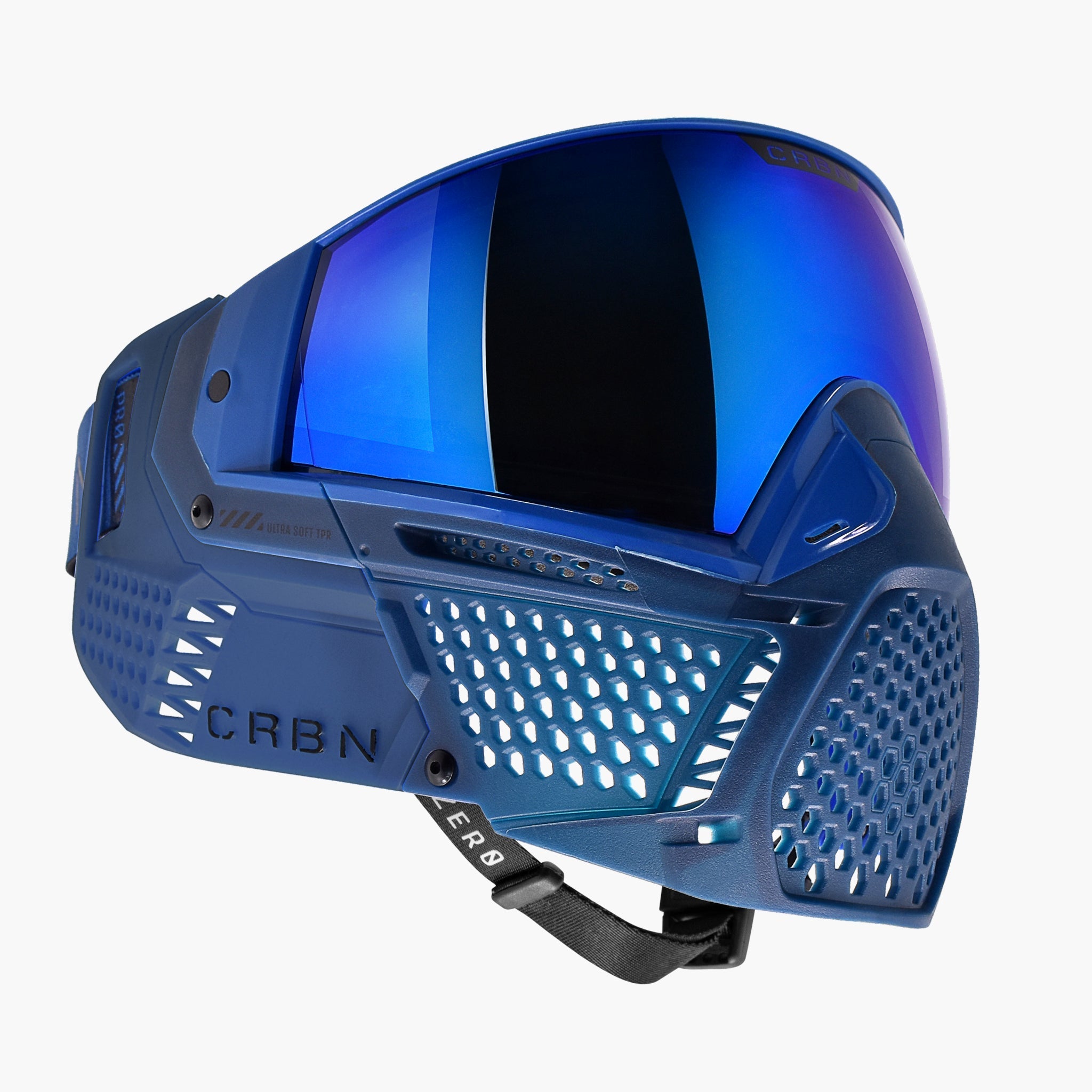 Carbon ZERO Pro Paintball Mask - Less Coverage - Tidal