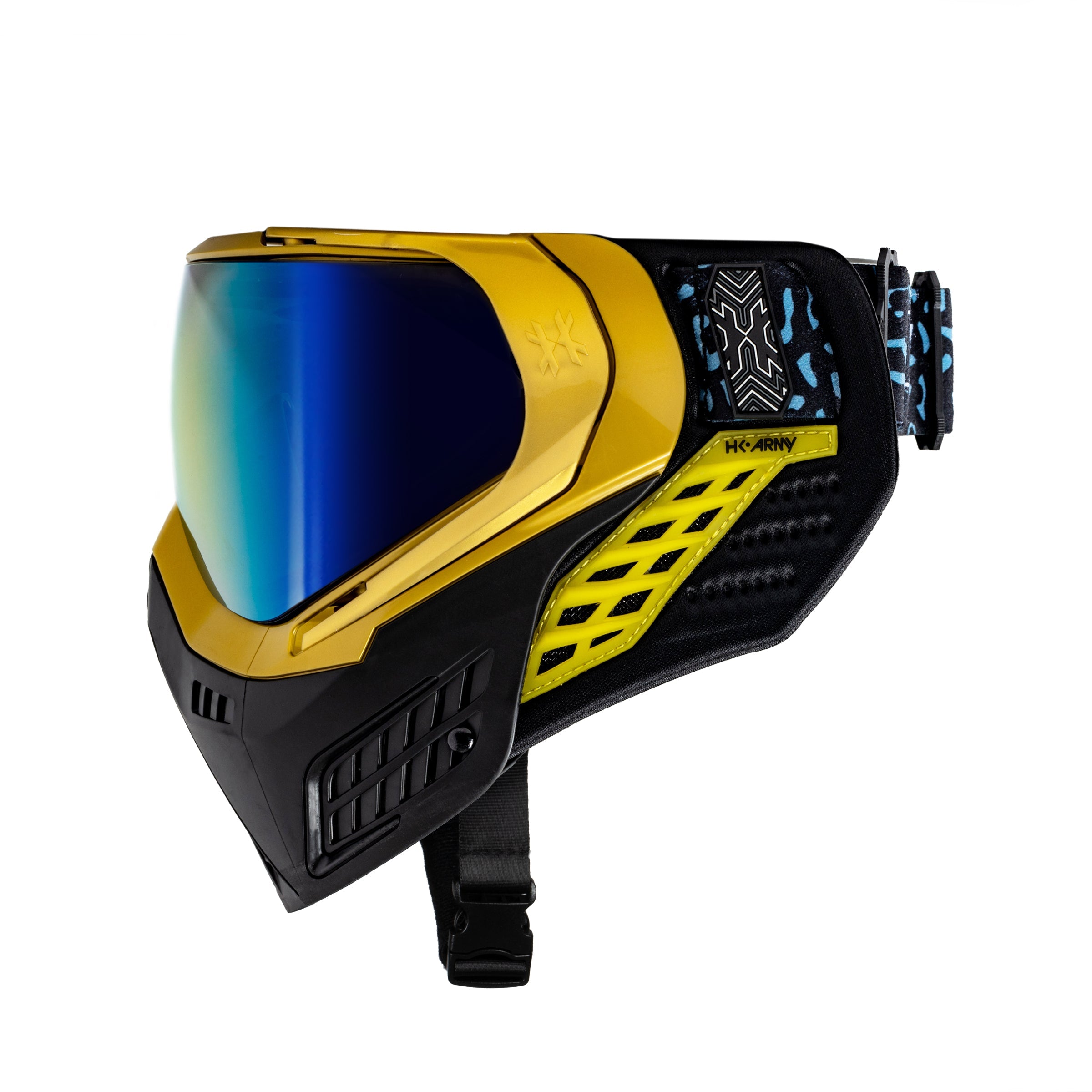 HK Army KLR Goggle - Blackout Gold (Gold/Black)