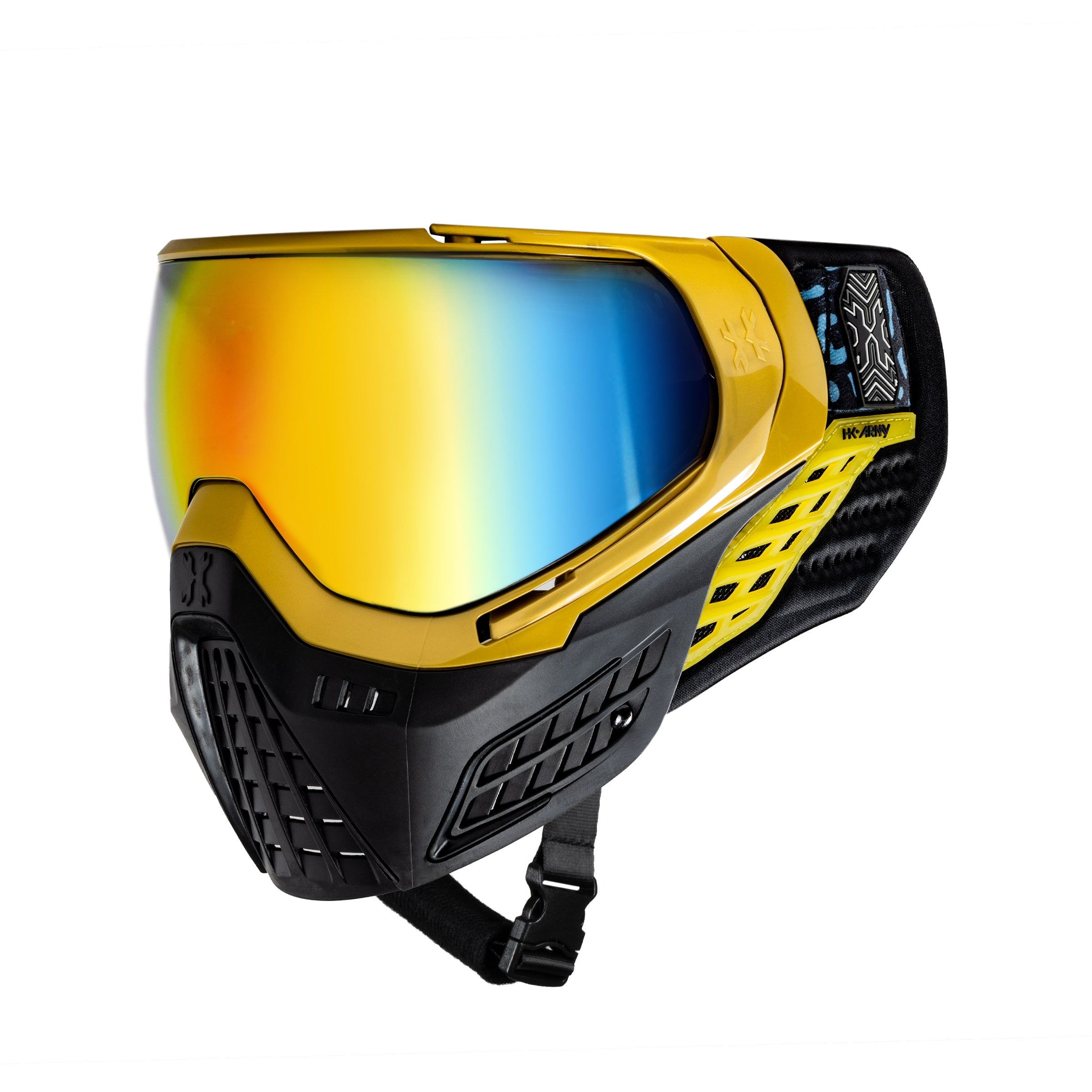 HK Army KLR Goggle - Blackout Gold (Gold/Black)