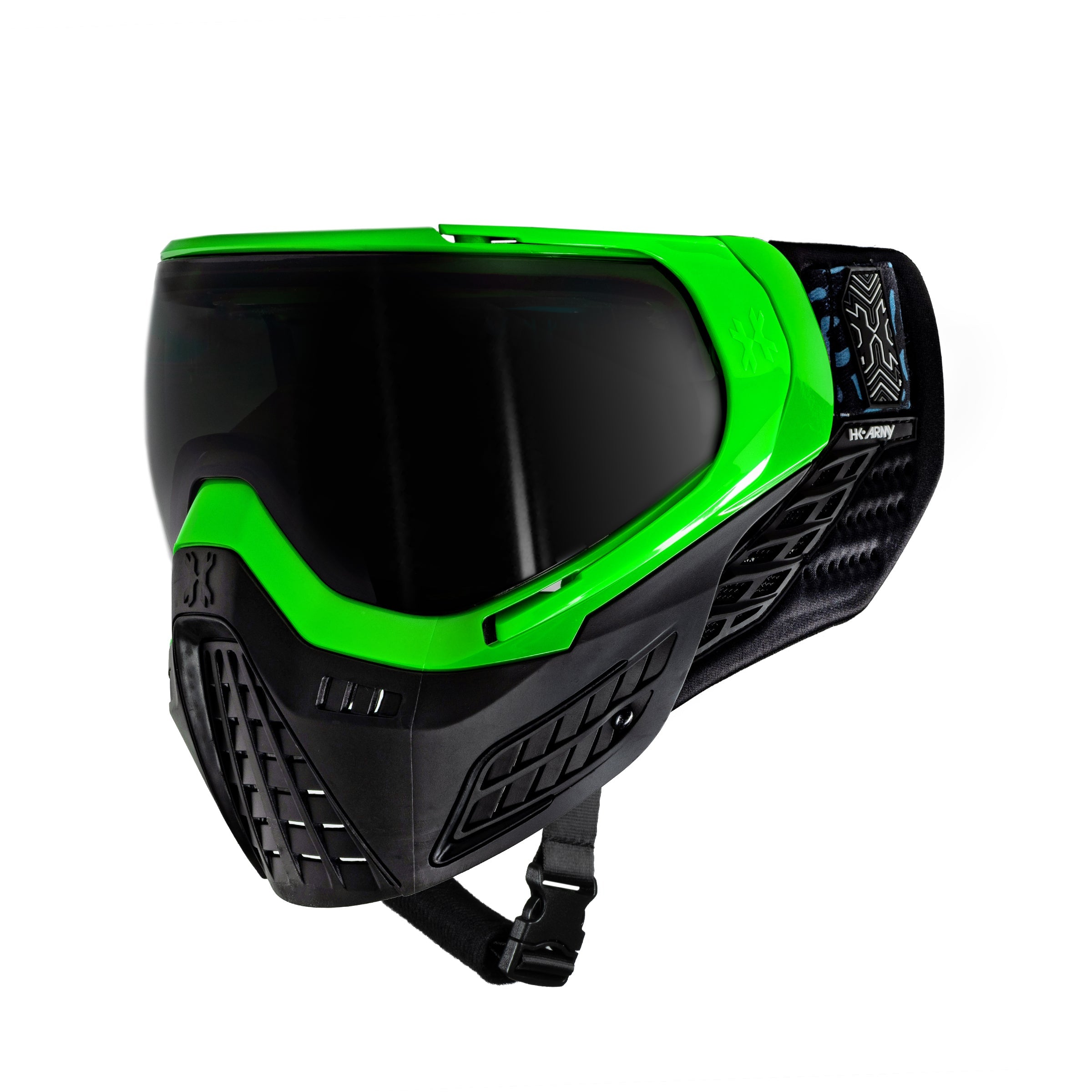 HK Army KLR Goggle - Blackout Neon Green