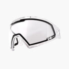 Carbon ZERO Pro Paintball Mask - Less Coverage - Clear