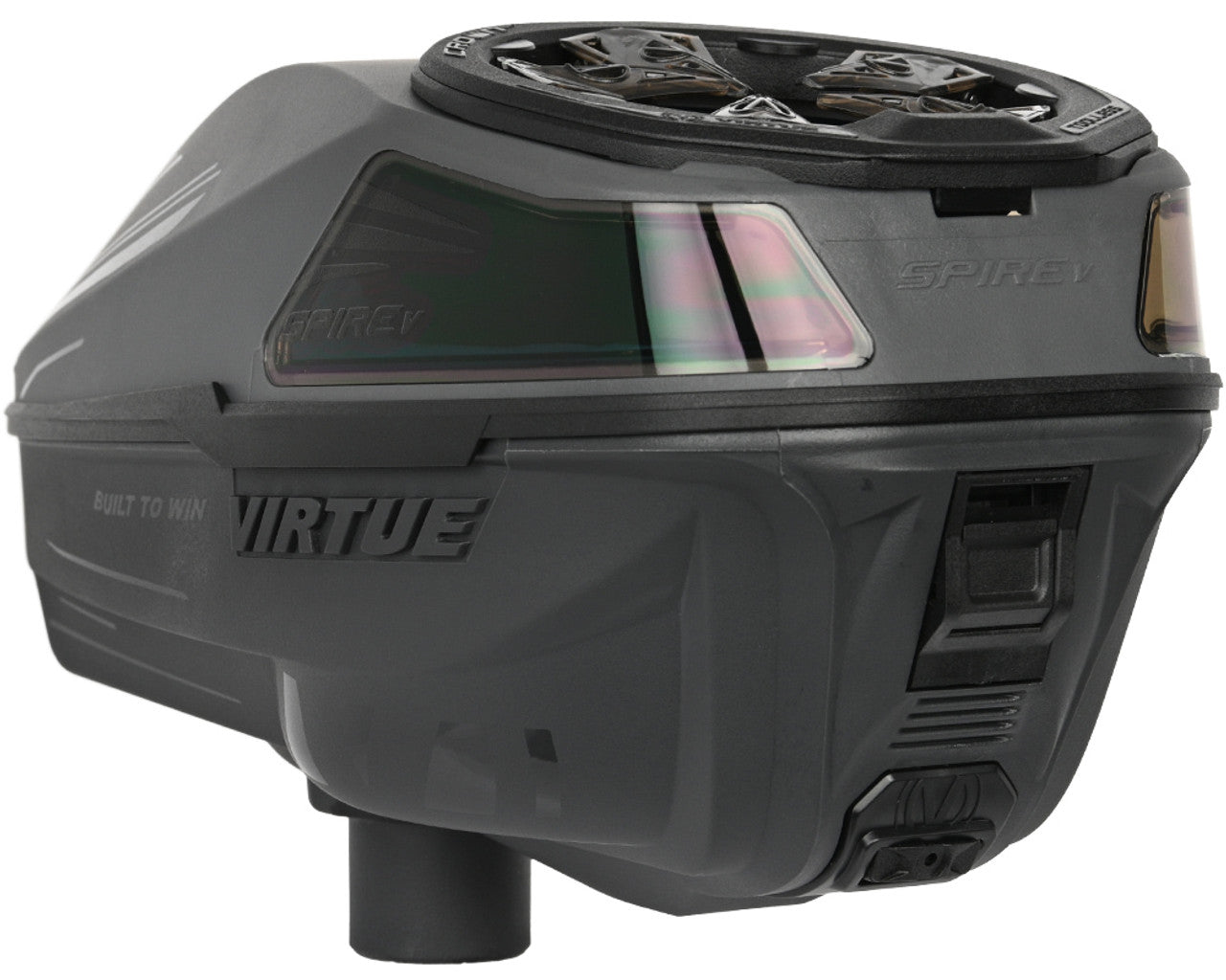 Virtue Spire 5 Paintball Loader - Grey/Black