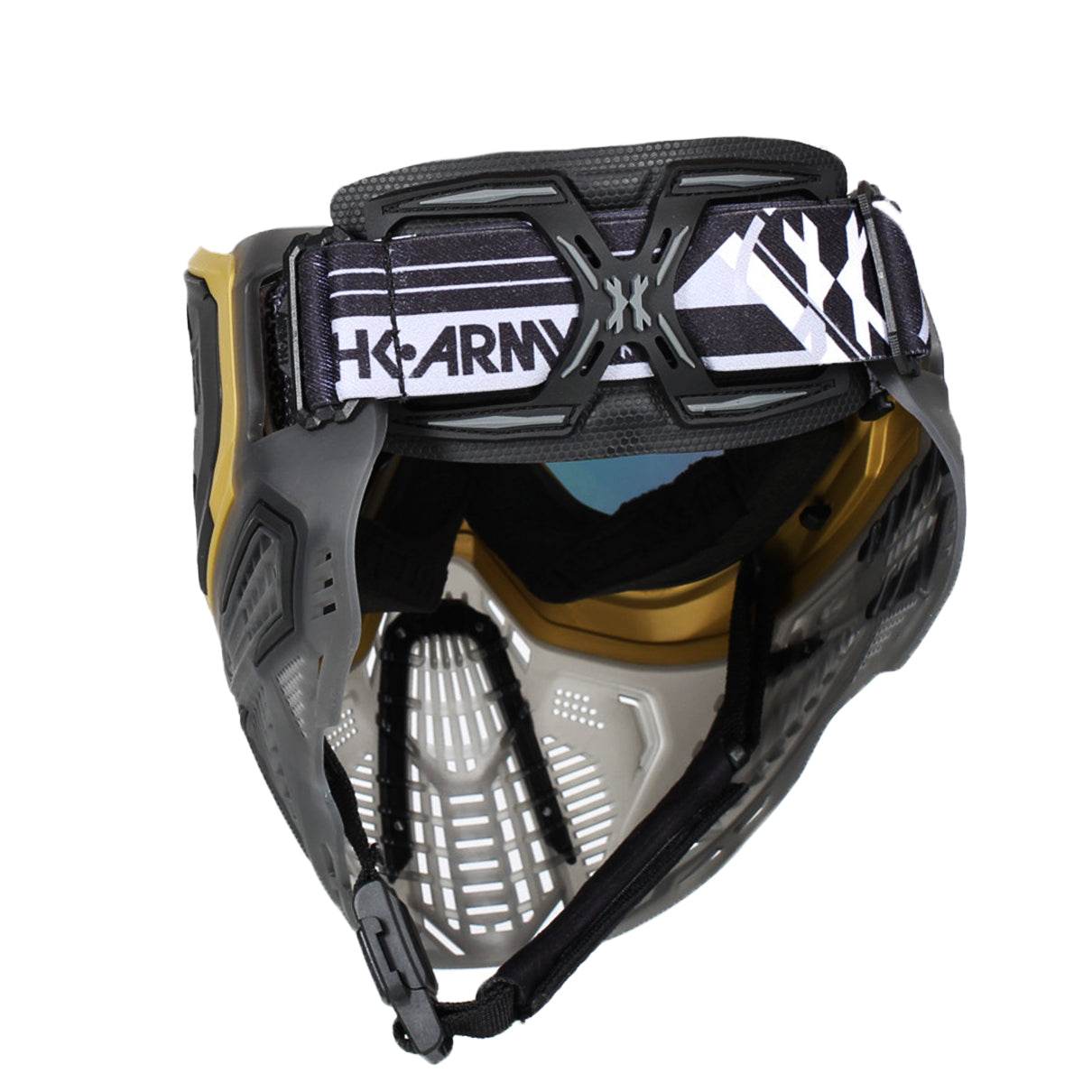 HK Army SLR Paintball Goggle - Alloy (Gold Lens)