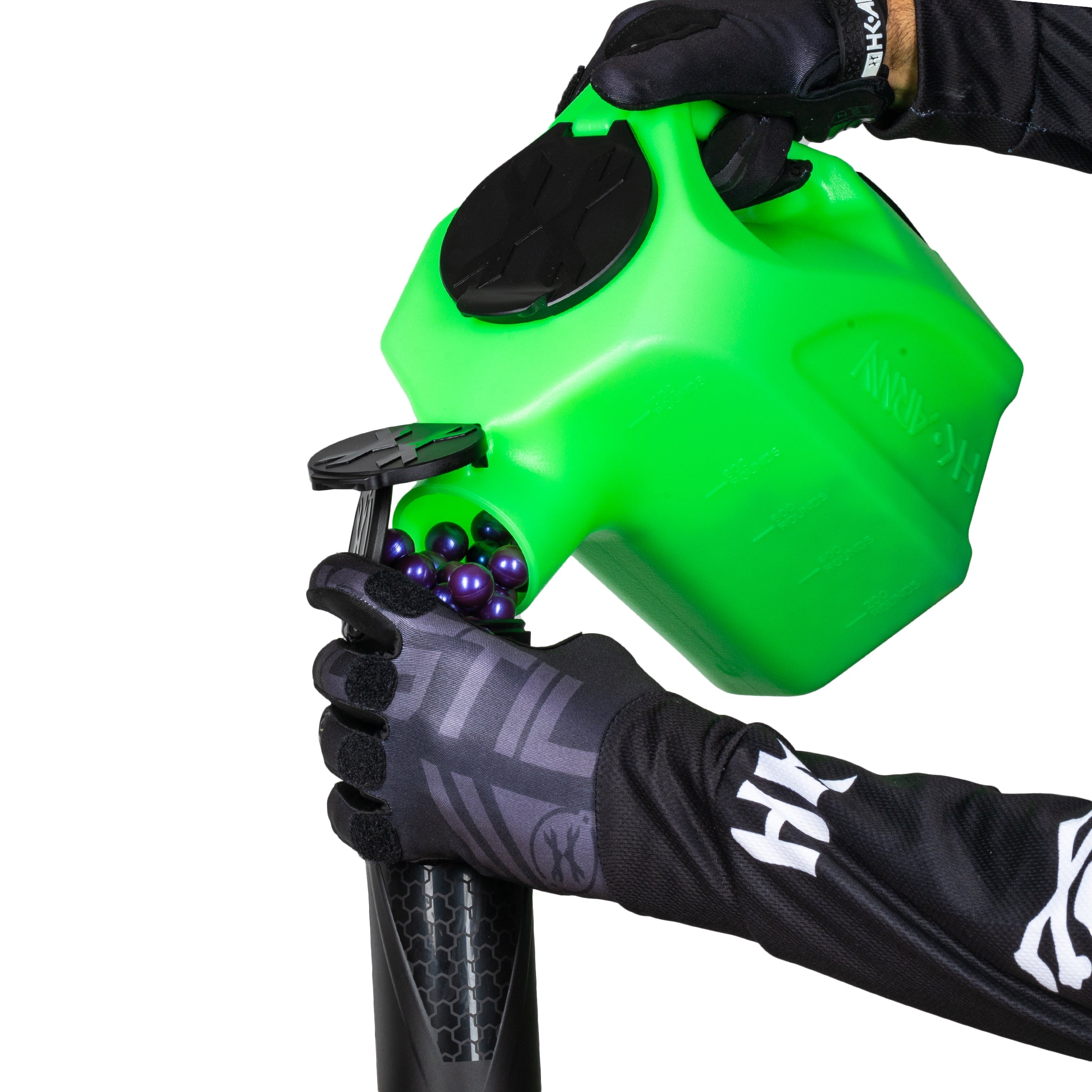 HK Army Paintball Ball Hauler - Lime