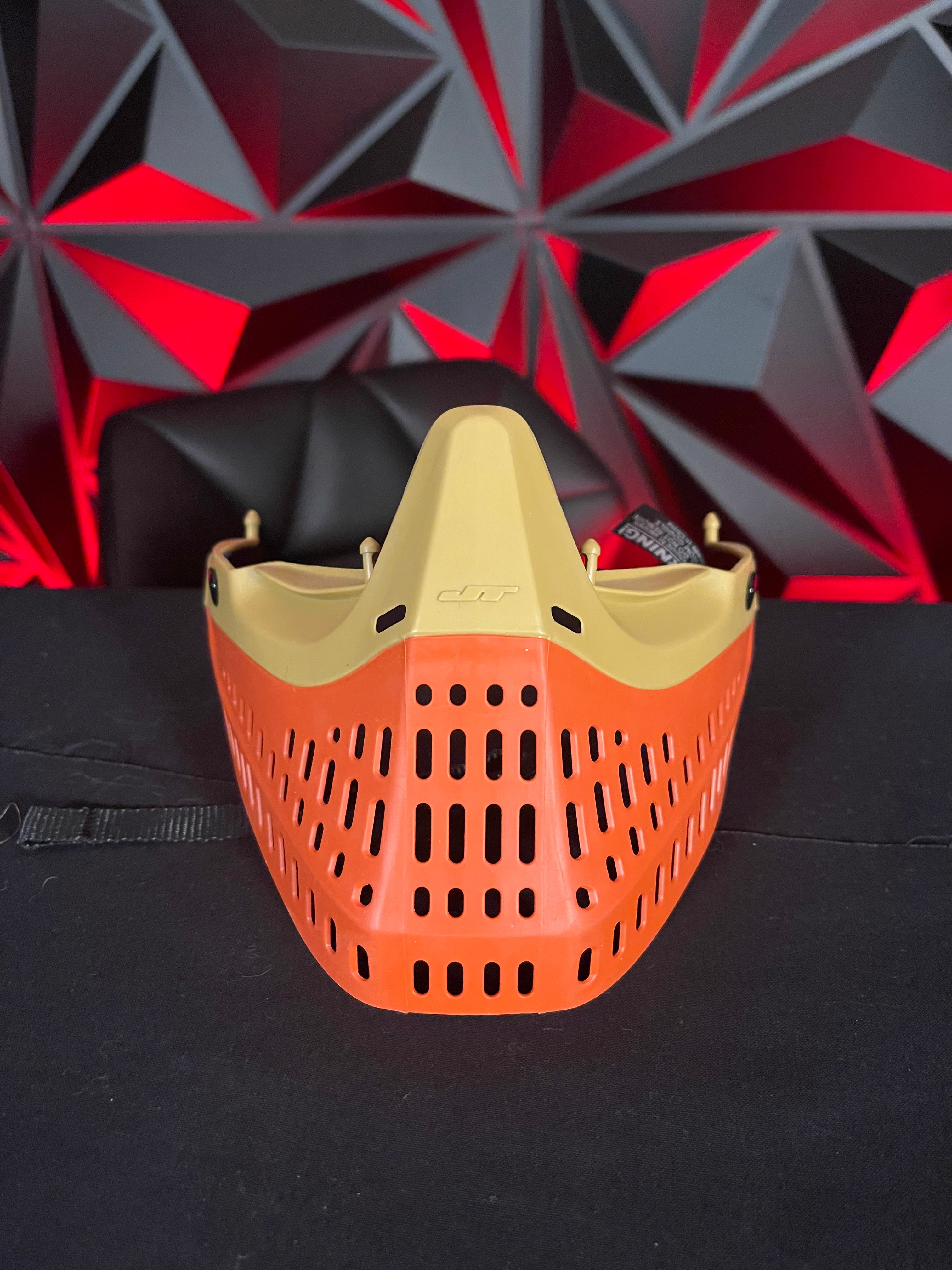 Used JT Spectra Proflex Paintball Mask - LE Copter w/ Extra Skirt & Ears