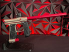 Used Empire Mini GS Paintball Gun- Bronze / Red *Single Piece Barrel*