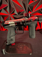 Used Planet Eclipse CS2 Pro Paintball Gun - "Death Becomes You" w/ 3 FL Backs