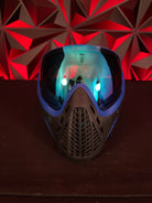 Used Virtue Vio Ascend Paintball Mask - Black/Blue w/Soft Goggle Bag