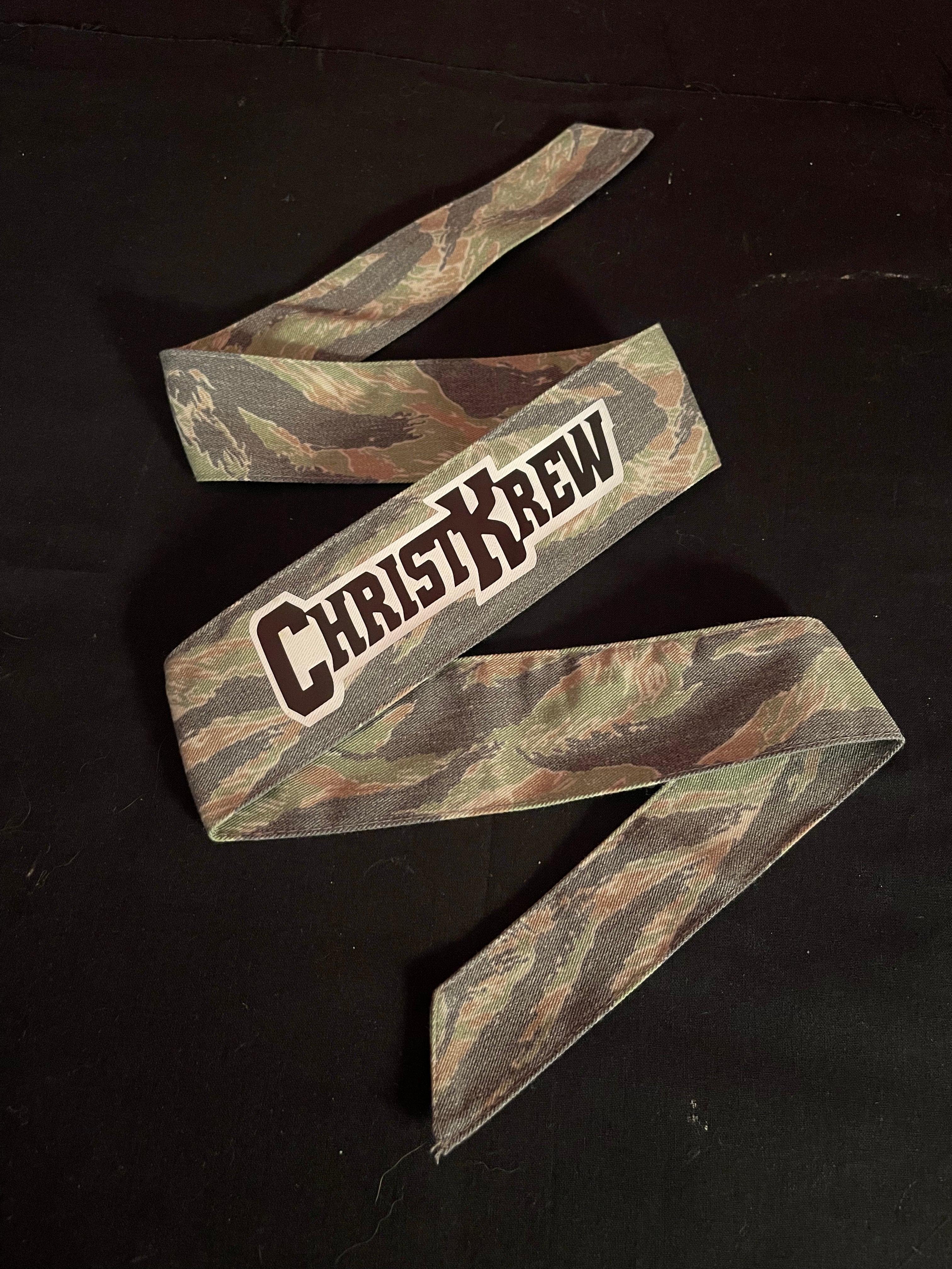 Used Paintball Headband - "Christ Krew"