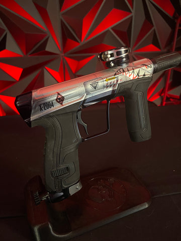 Used Planet Eclipse CS2 Paintball Gun - "Sharktooth" w/ 2 FL Backs and Deuce Trigger