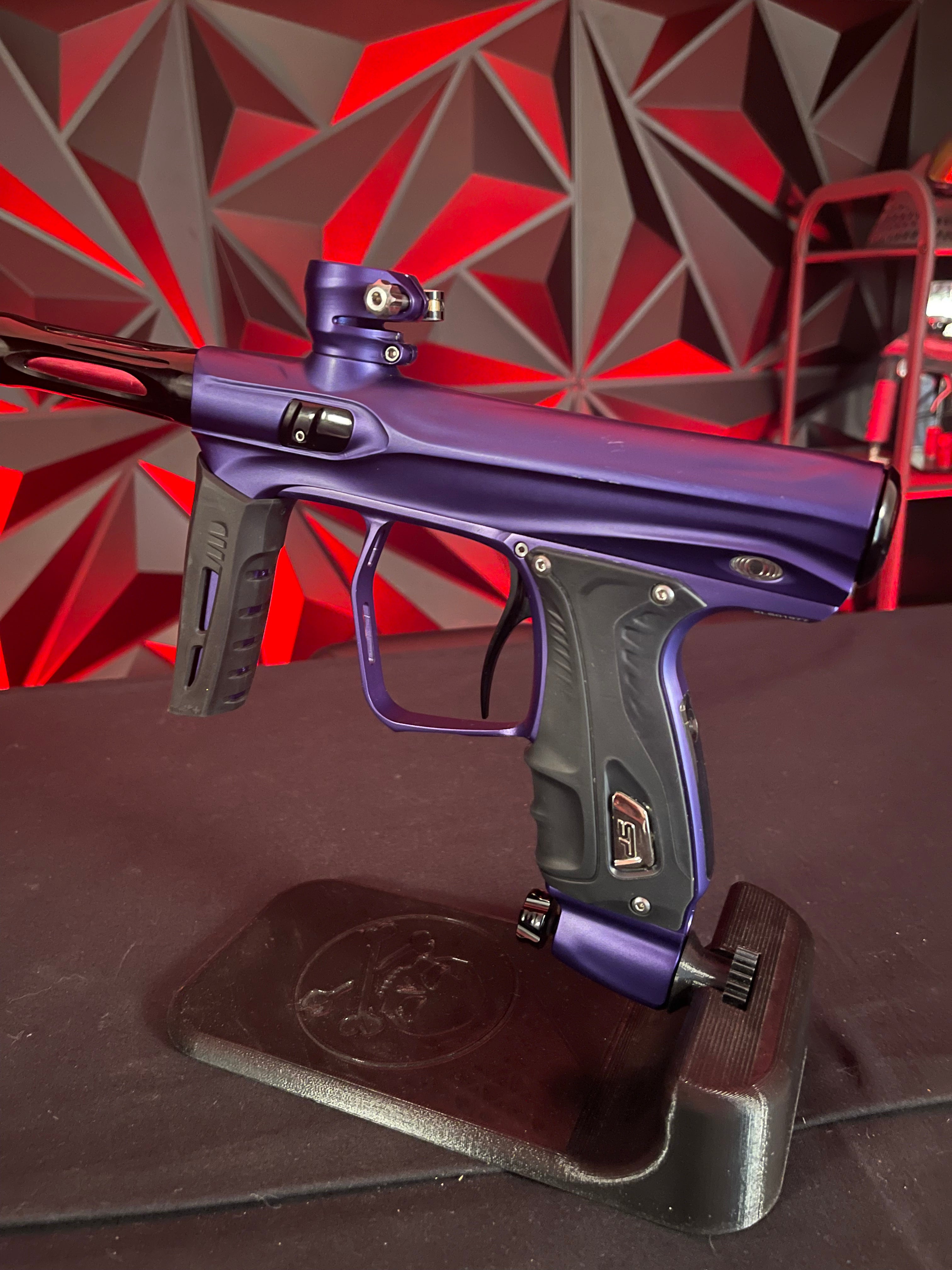 Used Shocker XLS Paintball Gun - Purple