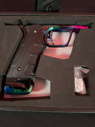 Used DLX Luxe TM40 Paintball Gun - LE Polished Pink Nebula w/ Matching Mech Frame and Powerhouse Reg