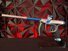 Used Empire SYX Paintball Marker - Silver/Blue w/Full Barrel Kit