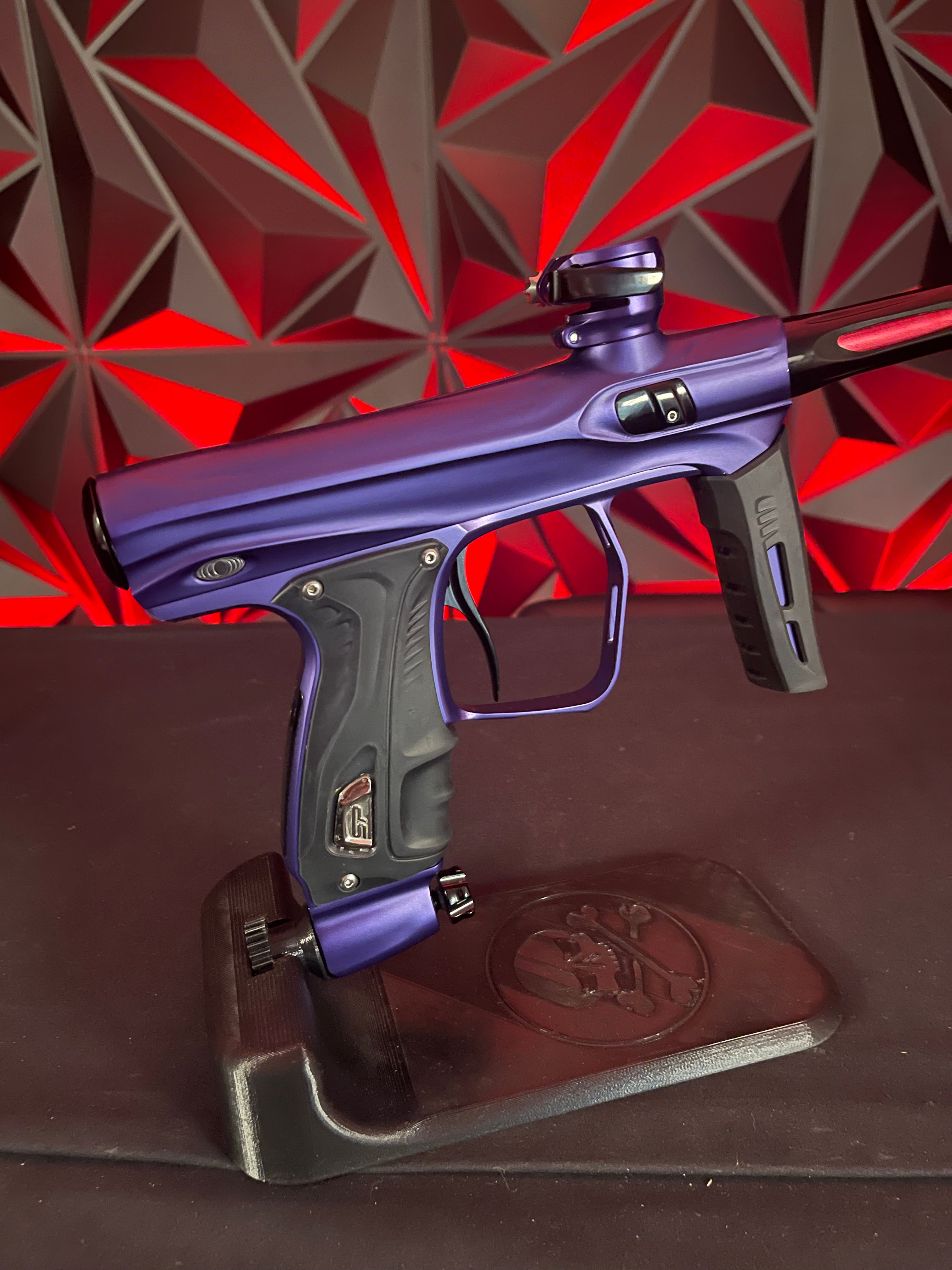 Used Shocker XLS Paintball Gun - Purple