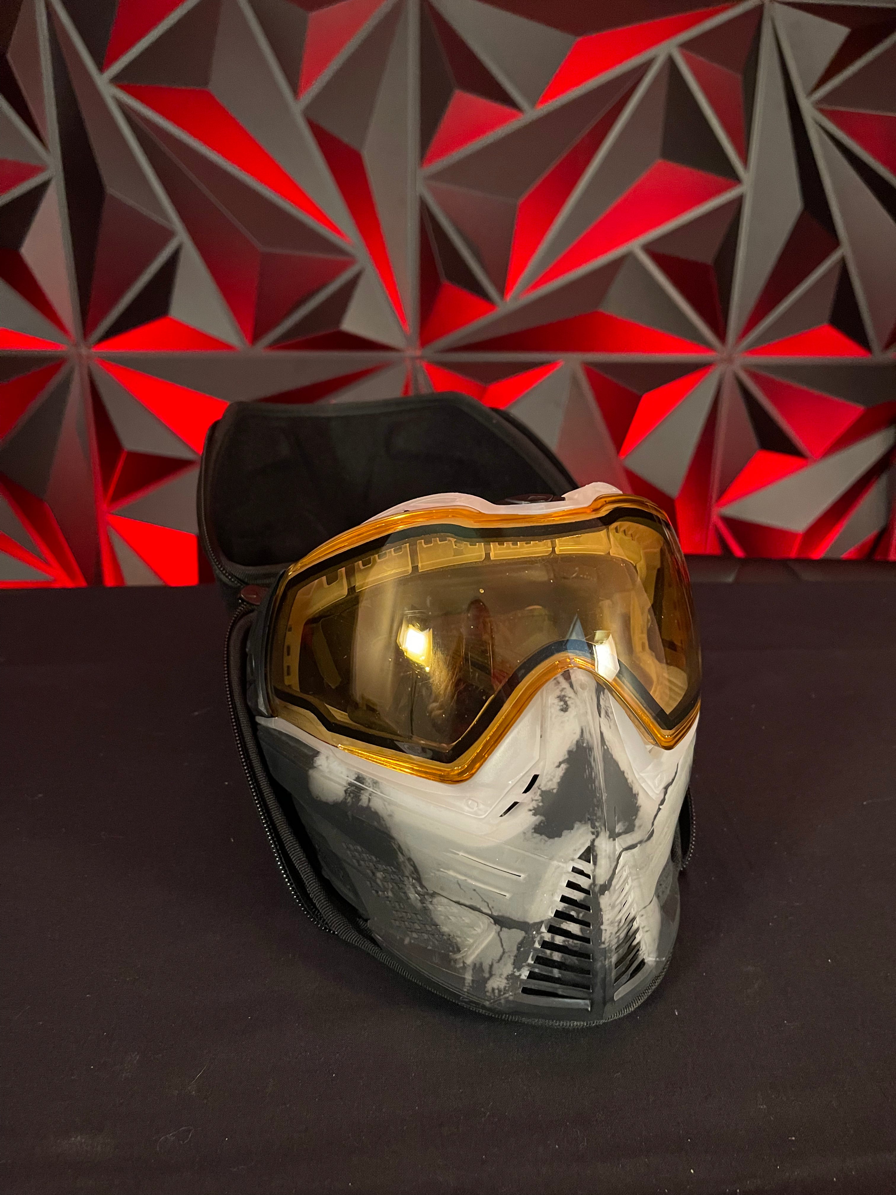 Used Push Unite Paintball Mask LE Infamous Ghost Skull Punishers