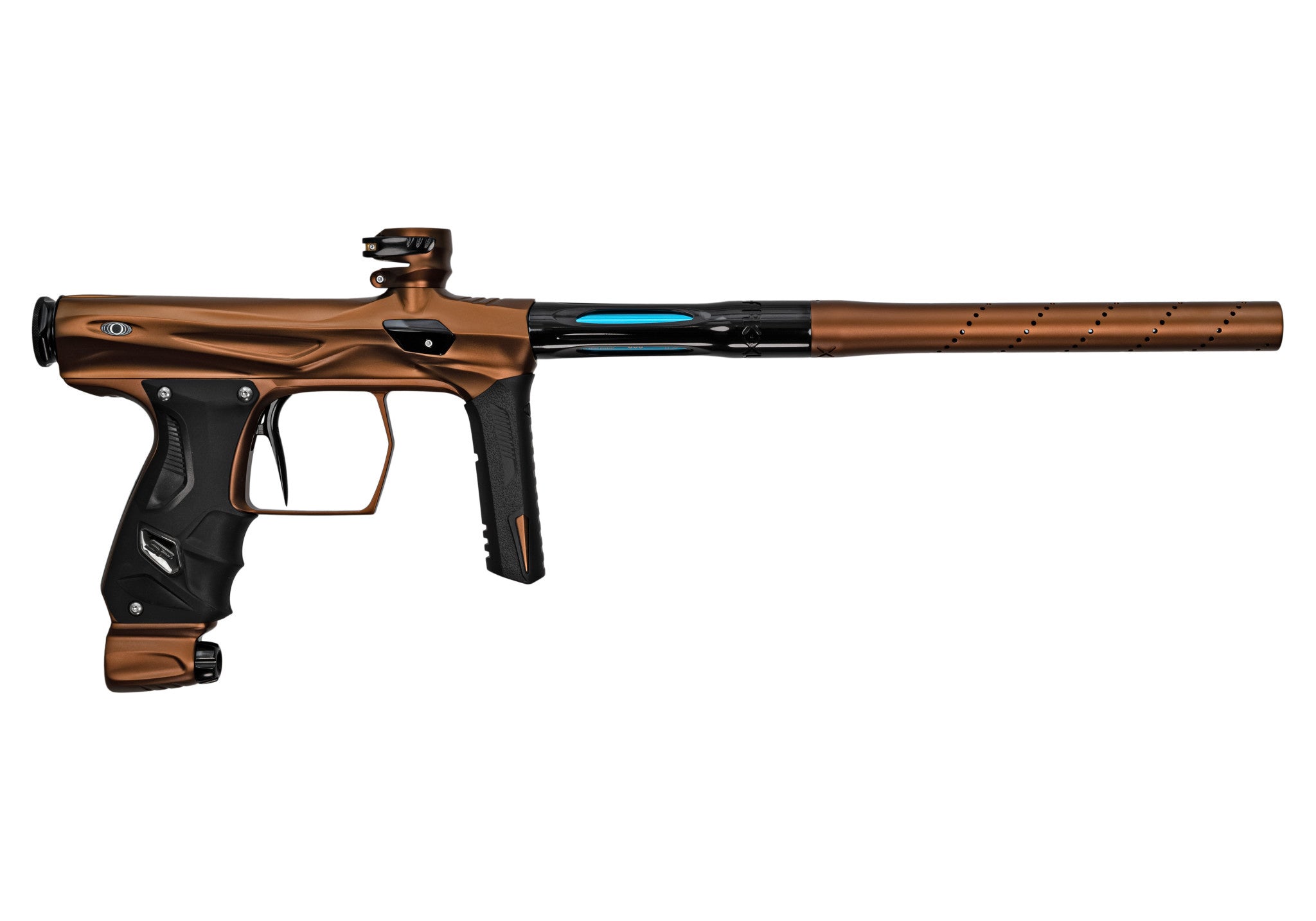 SP Shocker AMP Paintball Gun - Dust Brown / Polished Black