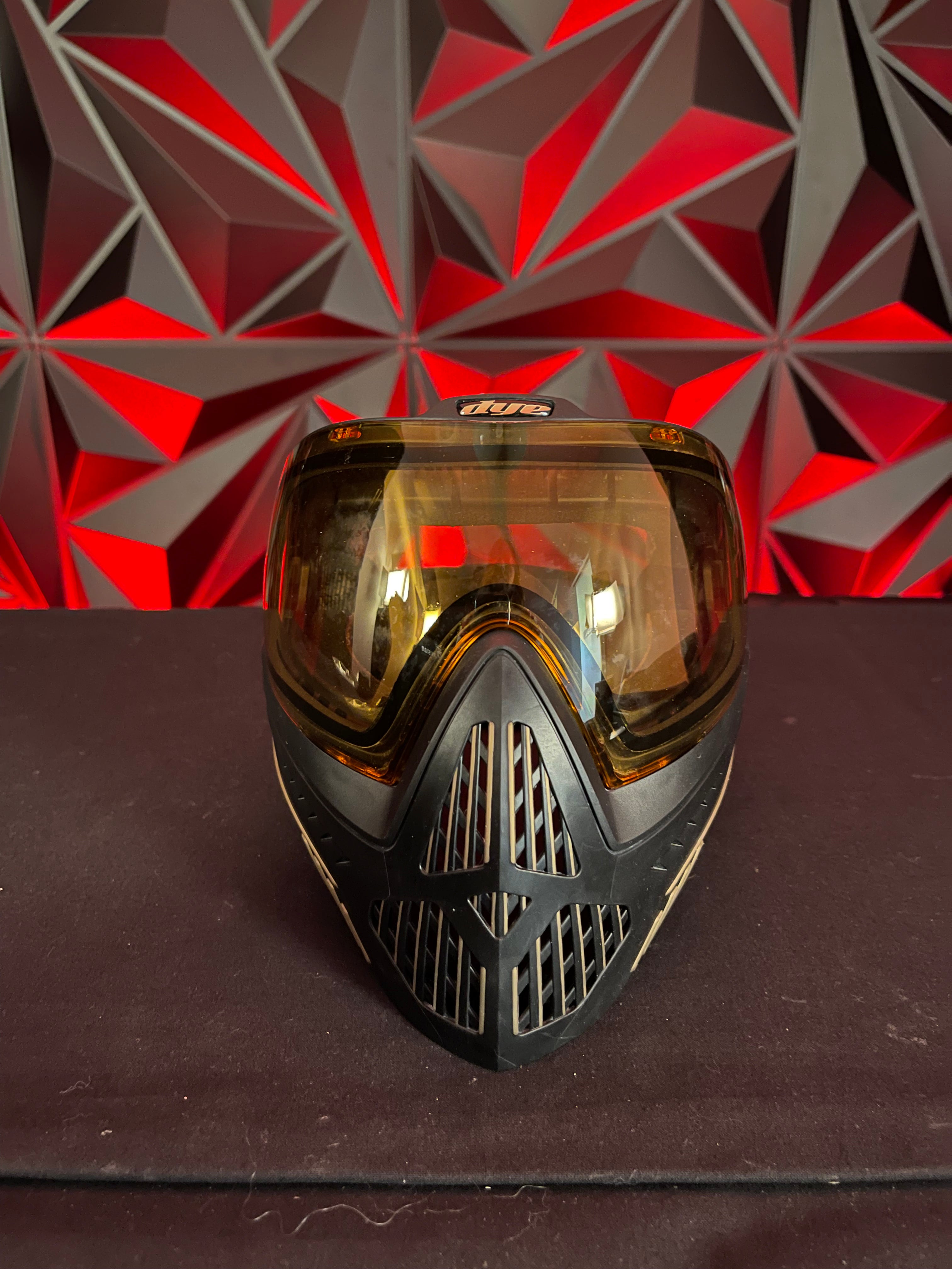 Used Dye I5 Paintball Goggle - Onyx Gold