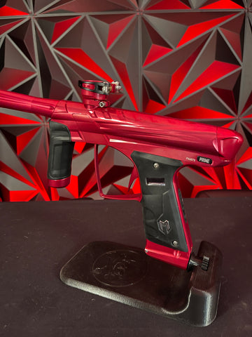 Used MacDev Prime XTS Paintball Gun - Gloss Red w/2 Shift 3 Inserts