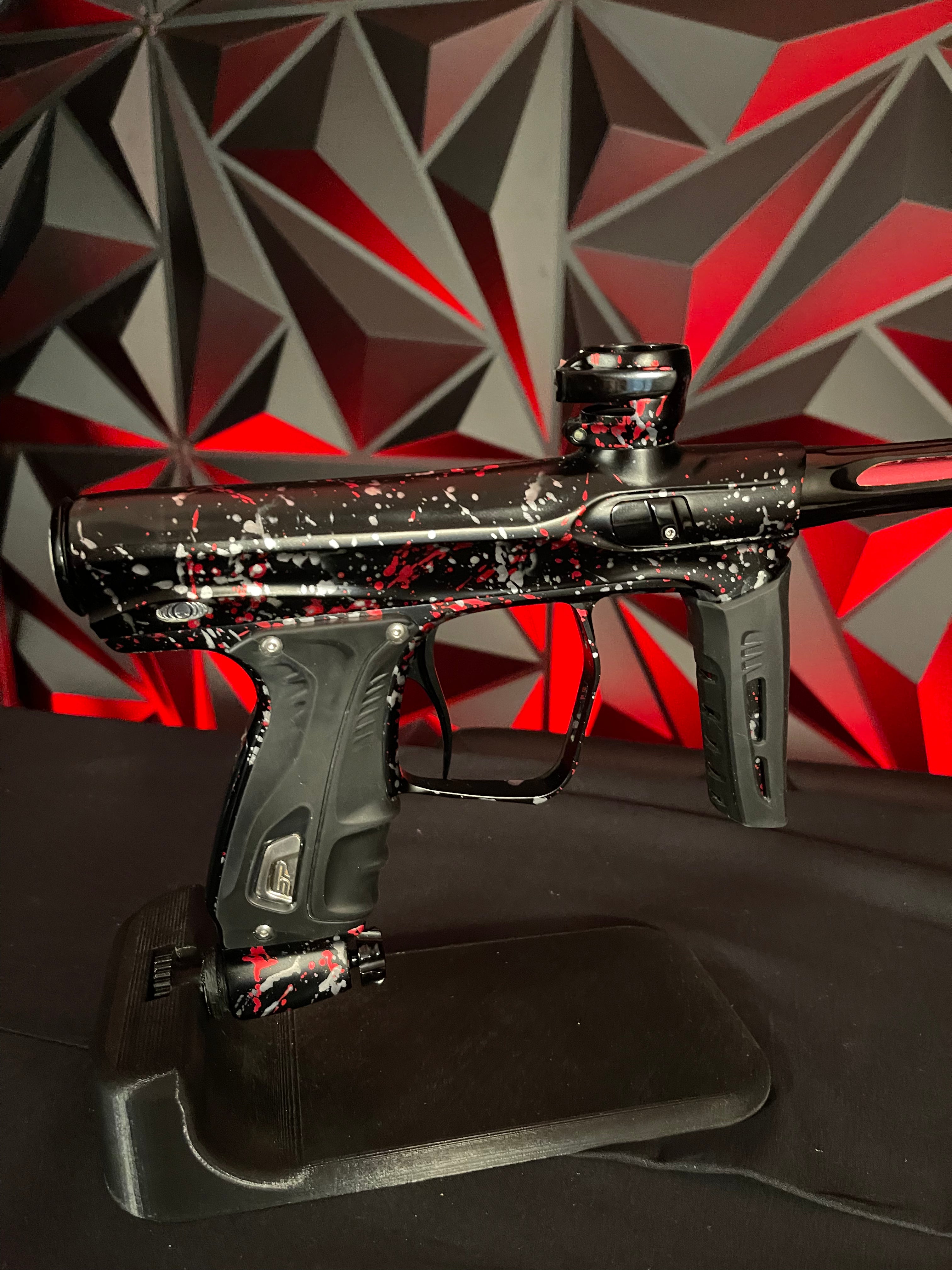 Used Shocker XLS Paintball Gun - Punishers Edition #26