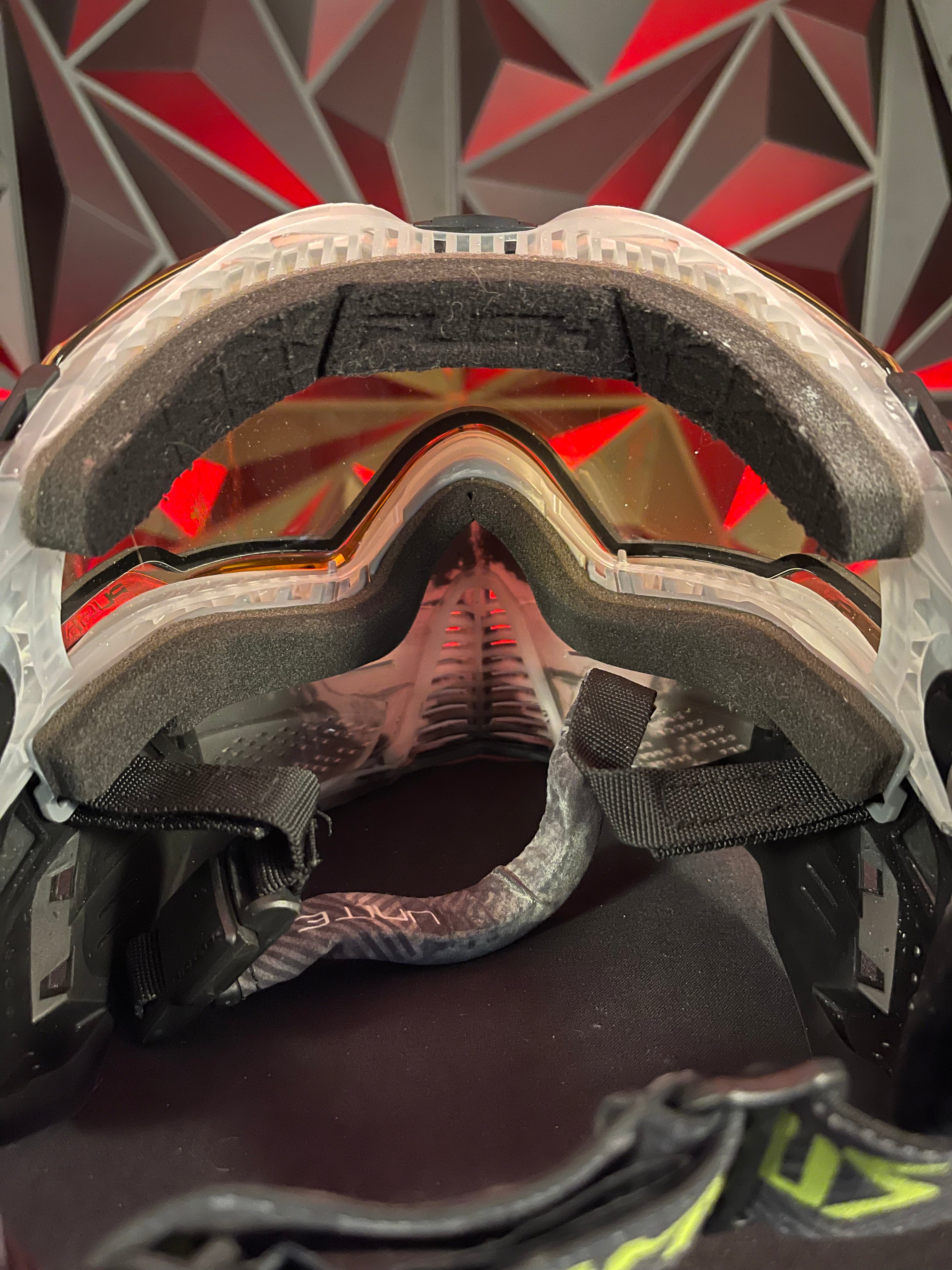 Used Push Unite Paintball Mask LE Infamous Ghost Skull Punishers